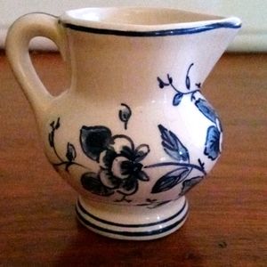 3 in. Vintage Pitcher Hand Painted in Portugal